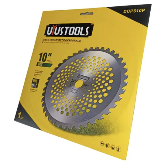 DISCO CORTAPASTO PERFORADO 25.4MM X 60T X 255MM UYUSTOOLS