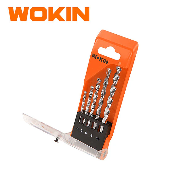 SET BROCAS 5PCS CONCRETO WOKIN
