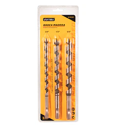 SET BROCA 3UNI MADERA BARRENO (AUGER BITS) UYUSTOOLS