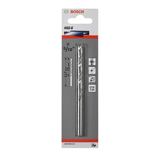 BROCA METAL HSS-G 9MM BOSCH