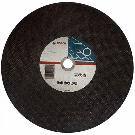 DISCO CORTE METAL 14 X 1 X 2,8MM ESPESOR, GRANO 30  BOSCH