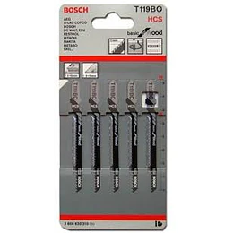 HOJA DE CALAR P/MADERA T119BO X 5UNI BOSCH