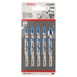 HOJA DE CALAR T118BF METAL 3PC BOSCH