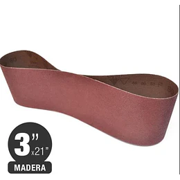 LIJA BANDA 3X21 N120 3UNI HEMIC