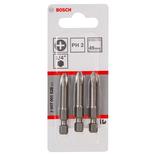 PUNTA DESTORNILLADOR PH2X49MM 3U BOSCH