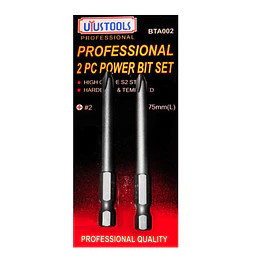 SET 2 PUNTAS PHILLIPS 75MM PARA TALADRO UYUSTOOLS