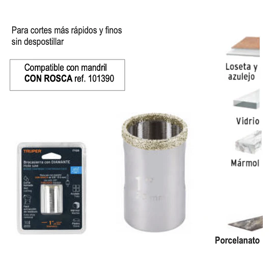 COPA DIAMANTADO 1 TRUPER