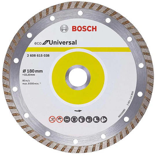 DISCO DIAMANTADO TURBO ECO 7 BOSCH