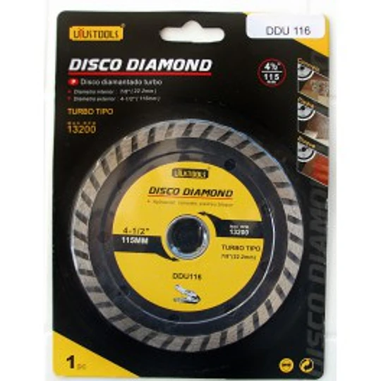 DISCO DIAM 115 TURBO UYUSTOOL