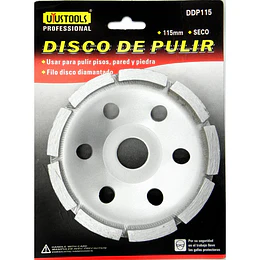 DISCO DIAM DE PULIR 115MM SECO UYUSTOOLS