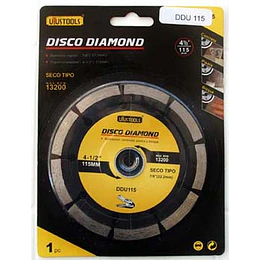 DISCO DIAMANTADO SECO SEGMENTADO UYUSTOOLS 41/2