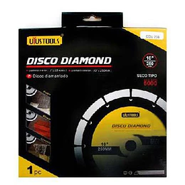 DISCO DIAMOND 250 SECO SEGMENTADO UYUSTOOLS