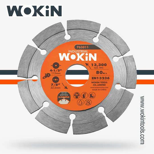 DISCO DIAM SEGM 41/2 WOKIN IN