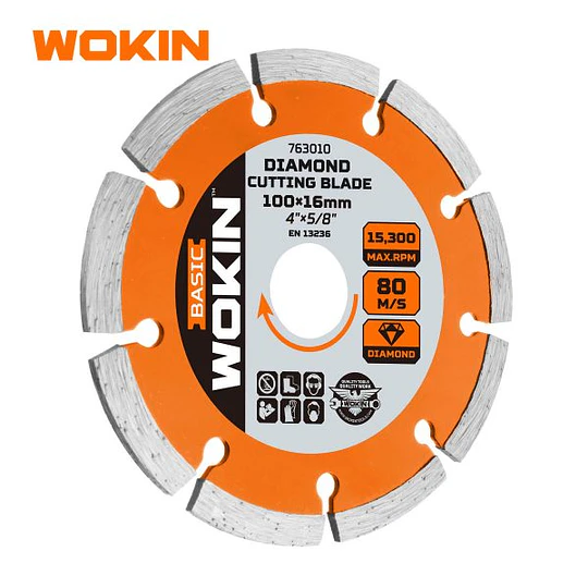 DISCO DIAMANTADO 125MM WOKIN