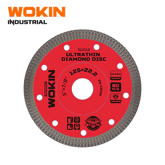 DISCO DIAMANTADO TURBO INDUSTRIAL 125MM WOKIN