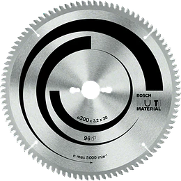 DISCO SIERRA CIRCULAR 12X80T MULTI MATERIAL BOSCH