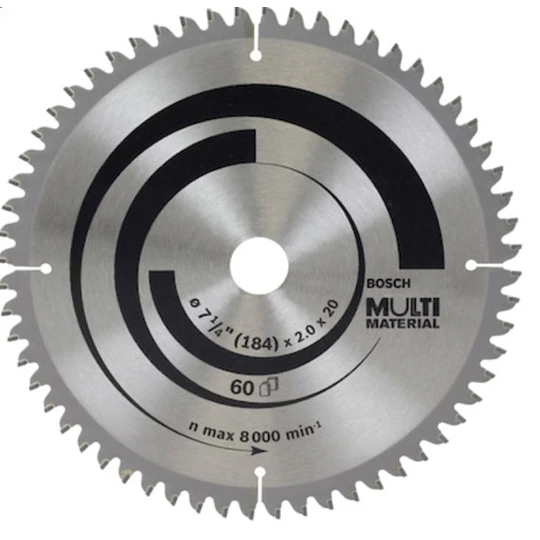 DISCO SIERRA CIRCULAR 7 1/4 B20 60T MULTI BOSCH