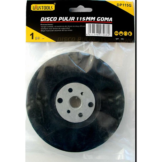 DISCO PULIR 115MM GOMA UYUSTOOLS