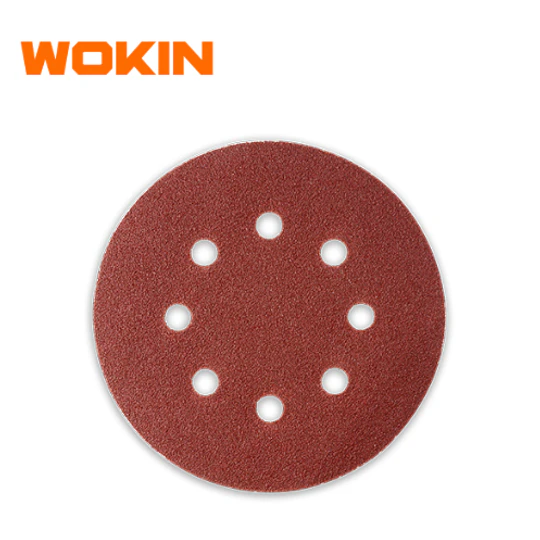 DISCO LIJA VELCRO 150 5PCS WOKIN