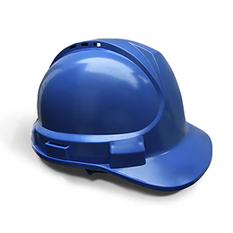 CASCO SEGURIDAD AZUL