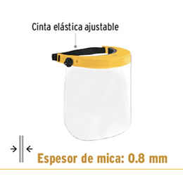 PROTECTOR FACIAL 20X30CM PRETUL