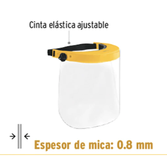 PROTECTOR FACIAL 20X30CM PRETUL