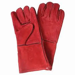 GUANTE SOLDADOR ROJO FG SAFETY / URO