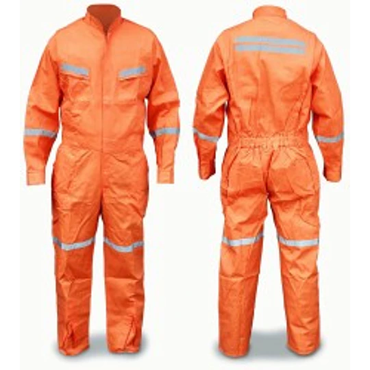 OVEROL POPLIN NARANJO XL