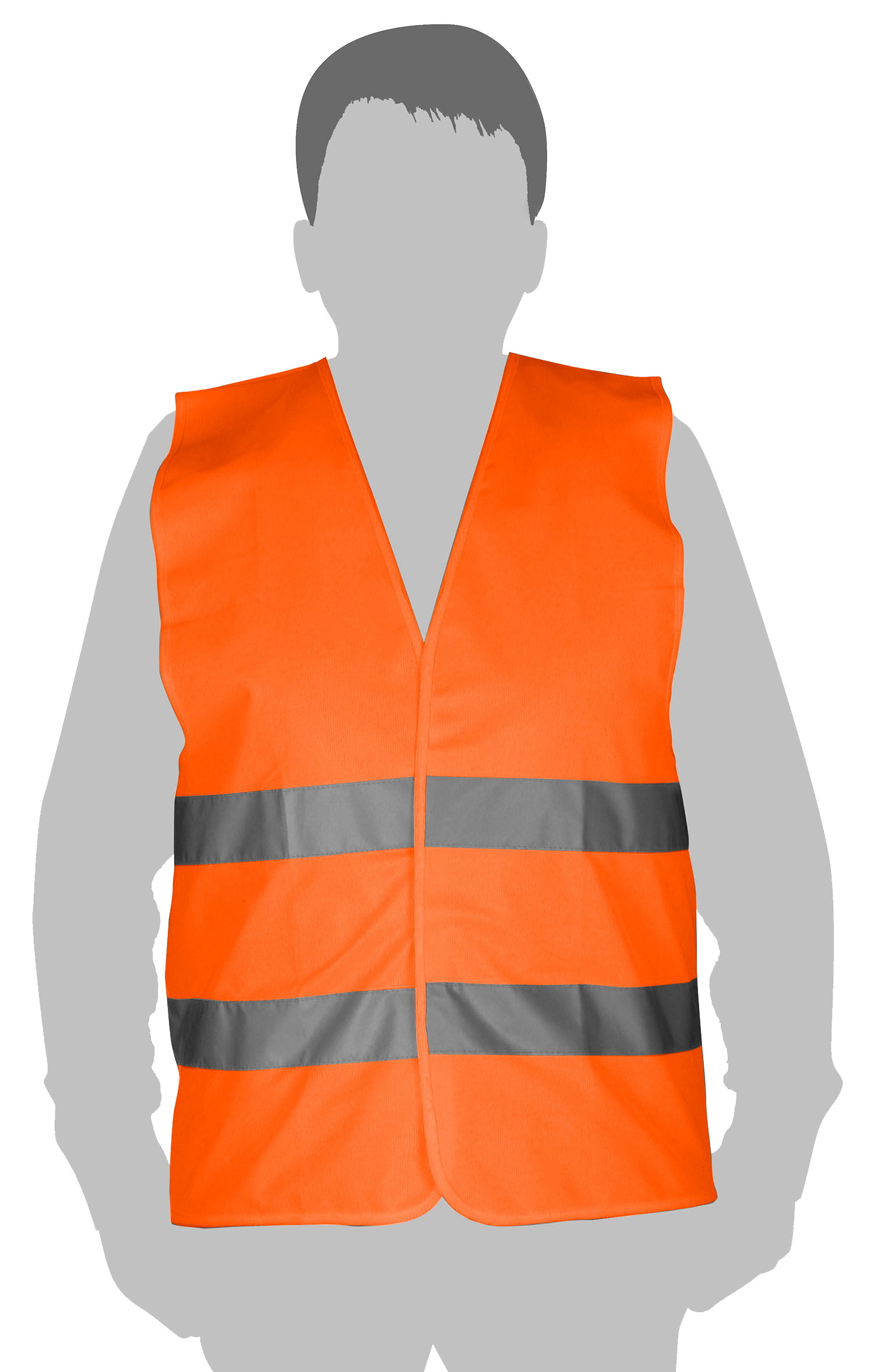 CHALECO REFLECTANTE NARANJA XL WOKIN