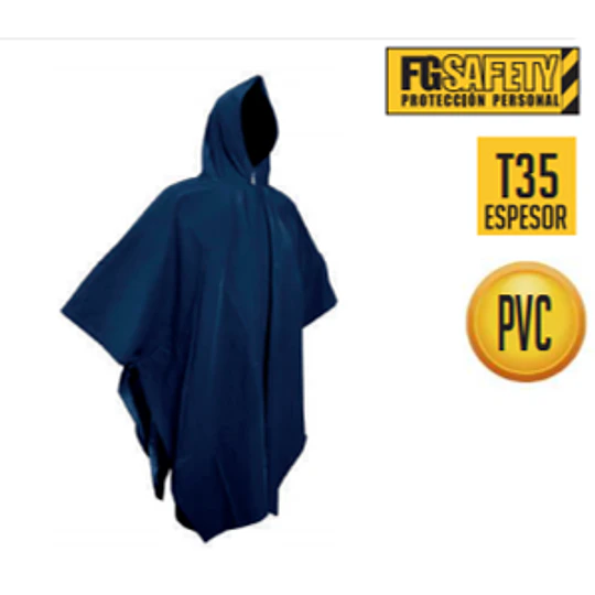 CAPA IMPERMEABLE HOLT T35 AZUL TALLA L