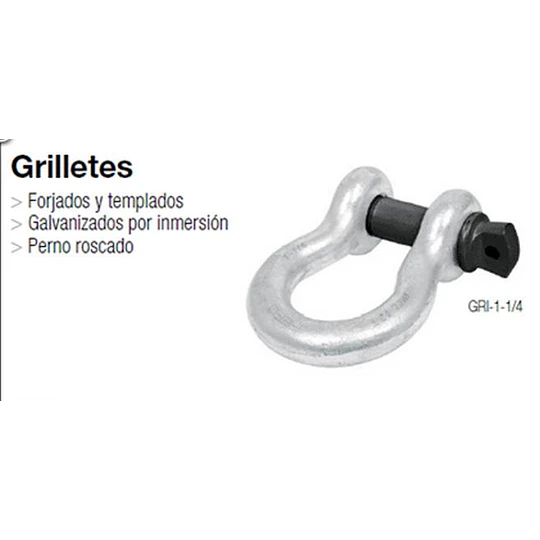 GRILLETE LIRA CHINO 3/8