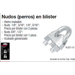 ABRAZADERA P/CABLE 5/16