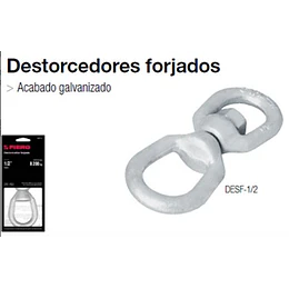 DESTORCEDOR TRUPER GALVANIZADO 1/4 390KG