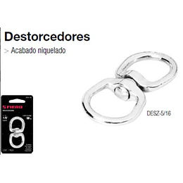DESTORCEDOR TRUPER ZINC-NIQUELADO 5/32 40KG