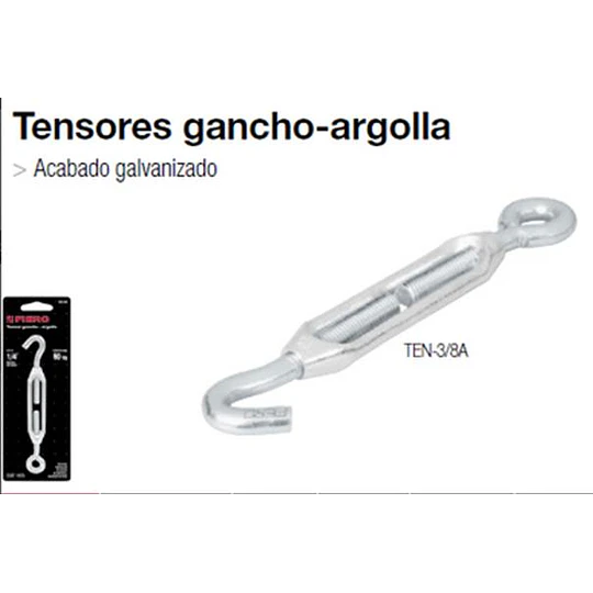 TENSOR #50 3/8X150MM P/CABLE 3/16