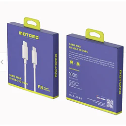 CABLE TIPO-C A TIPO-C MOTOMO