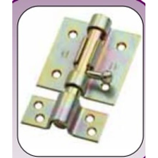 PICAPORTE C/PERFORACION P/CANDADO 100MM C/TORNILLOS ZINC LIOI