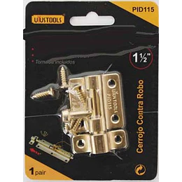PICAPORTE DORADO 11/2  UYUSTOOLS