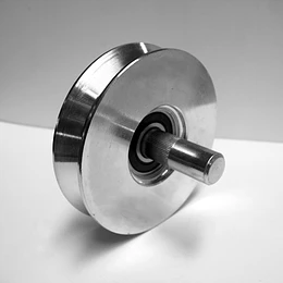 RUEDA 85MM CON PASADOR DUCASSE