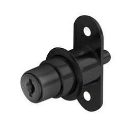 CERRADURA PUERTA DE CORREDERA SA-105 NEGRA SAFER