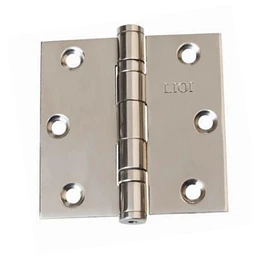 BISAGRA L-290 3X3 ACERO INOX PULIDO C/RODAMIENTO 1U LIOI