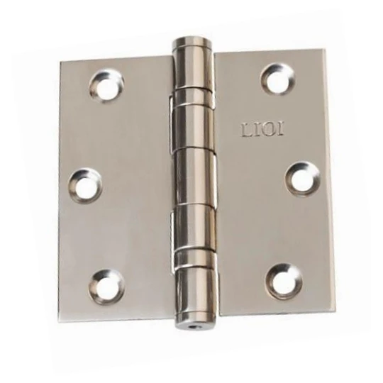 BISAGRA L-290 3X3 ACERO INOX PULIDO C/RODAMIENTO 1U LIOI