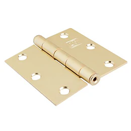BISAGRA L88 3 1/2X3 1/2 A. BRONCEADO C/TORNILLO 2U LIOI