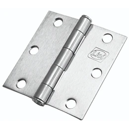 BISAGRA L88 31/2X31/2 A. NIQUEL SATIN C/TORNILLO 2 U LIOI