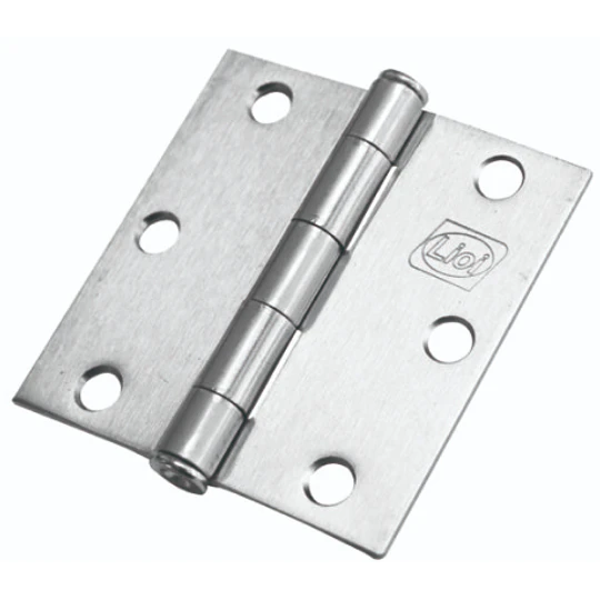 BISAGRA L88 3X3 A.NIQUEL SATIN C/TORNILLO 2U LIOI
