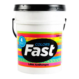LATEX ANTIHONGO TRICOLOR BLANCO 4 GL PLASTICO TINETA FAST