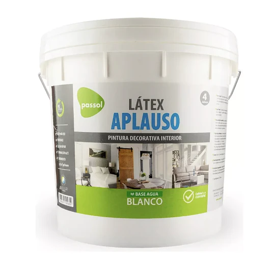 LATEX APLAUSO BLANCO TINETA PASSOL
