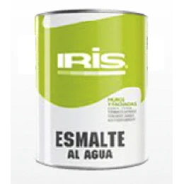ESMALTE AL AGUA IRIS VERDE CITRICO 1/4 GL