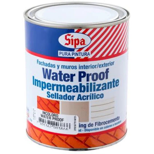WATER PROOF ACR INCOLORO 1LT SIPA