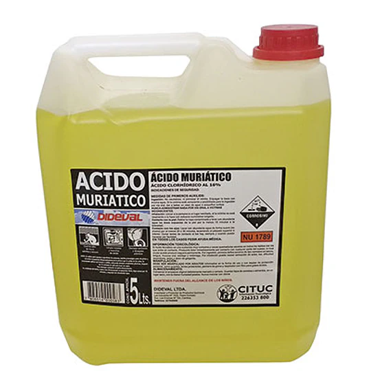 ACIDO MURIATICO 5LT